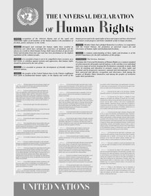 La Declaración Universal de los Derechos Humanos ha inspirado a muchas otras leyes sobre los derechos humanos y a tratados por todo el mundo.